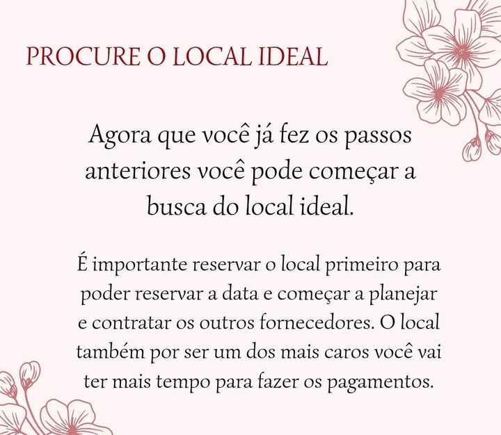 Dica do dia - Como organizar um casamento ✍ - 6