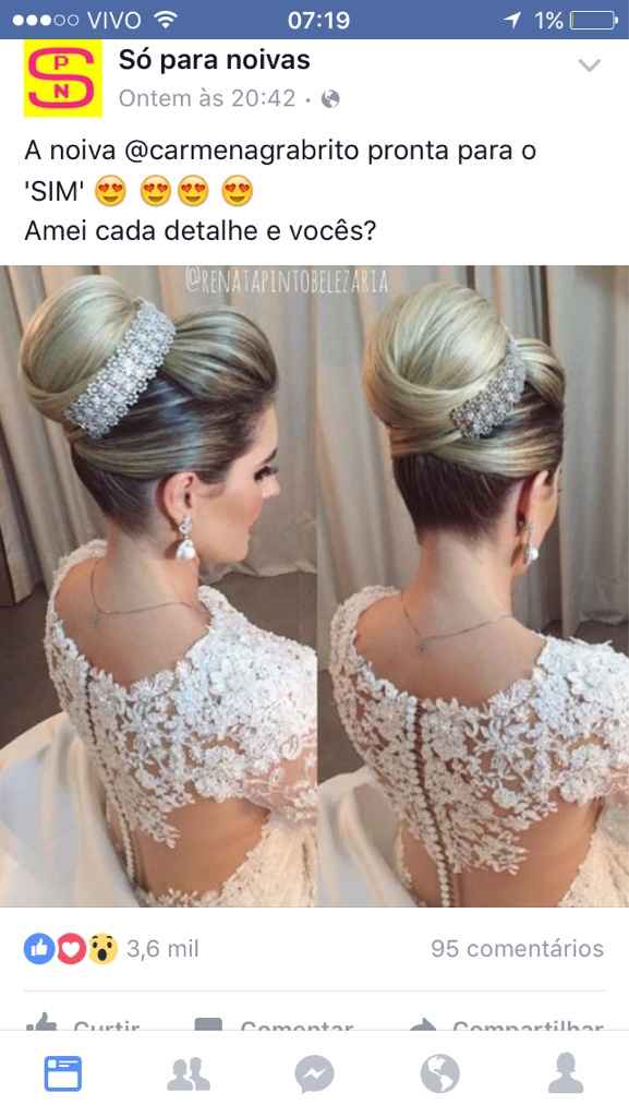 Inspiração de penteado - 2