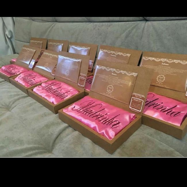 Presentes para os padrinhos e convidados 2