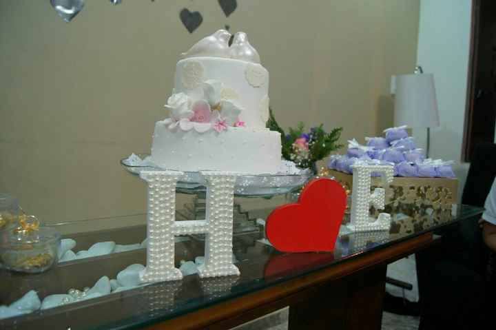Decoração noivado - 2