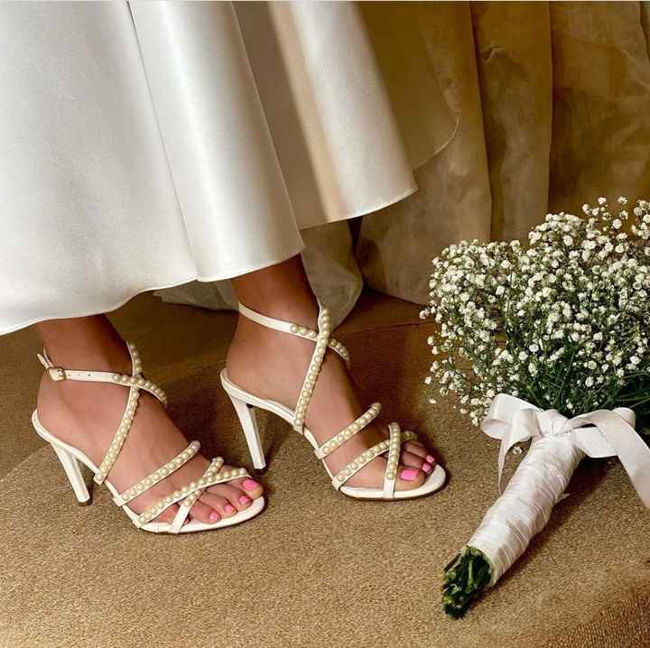 Sandália ortopédica para noiva 👠👰🏽 - 1