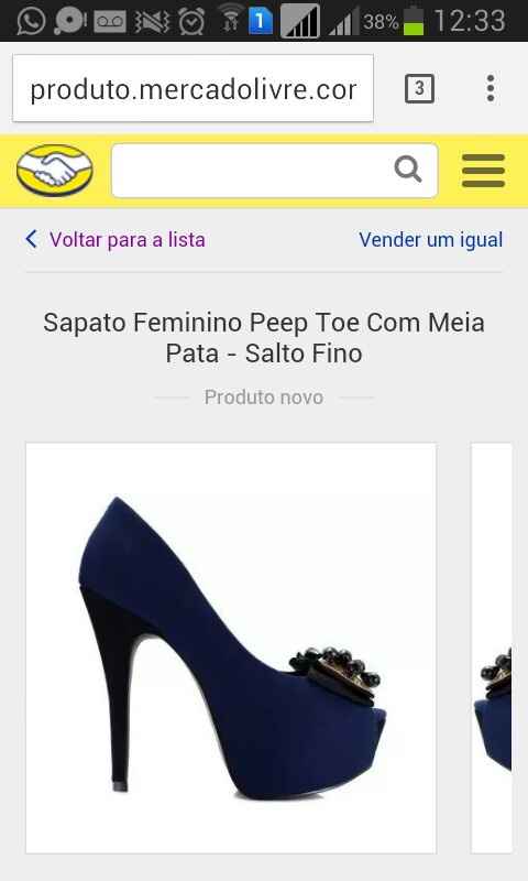 Meu sapato de noiva - 1