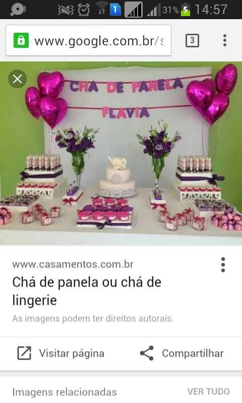 Meu chá de panela - 1