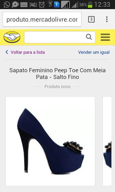 Meu sapato de noiva - 1