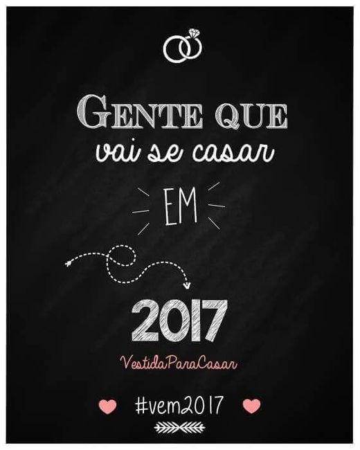 Noivinhas  que se casam em 2017 - 1