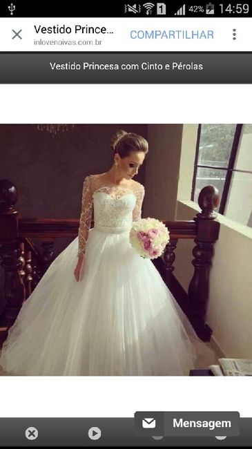 Qual foi ou é o seu orçamento para o vestido? - 1