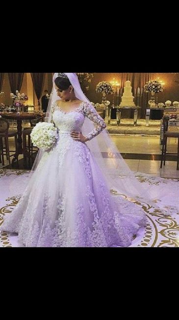 Sou a única que vai usar vestido princesa? - 1