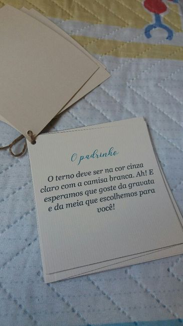 Convite para os padrinhos - 17