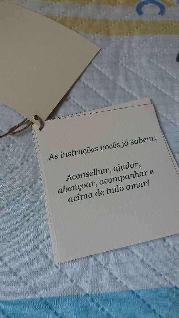 Convite para os padrinhos - 13