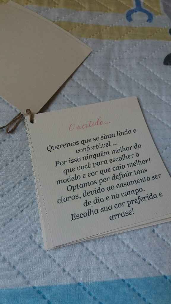Convite para os padrinhos - 14