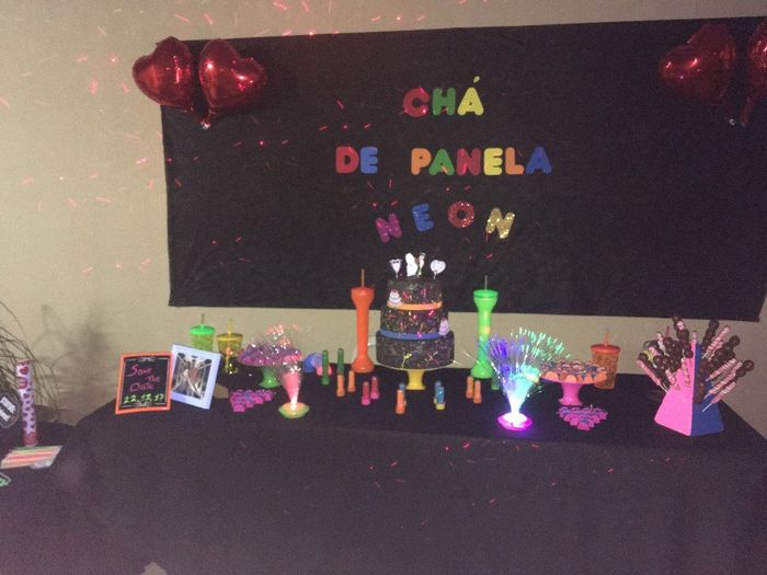 foto da mesa de longe