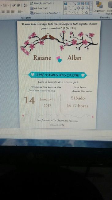 Meus convites chegaram #vemver - 1