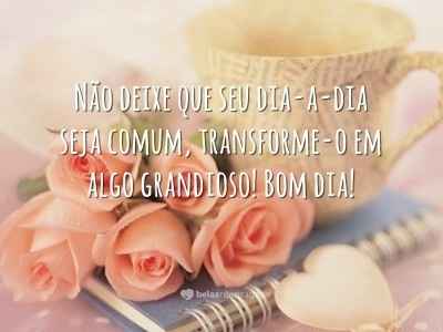 Bom dia Comunidade