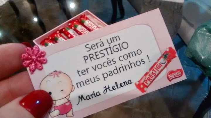 Idéias convites padrinhos