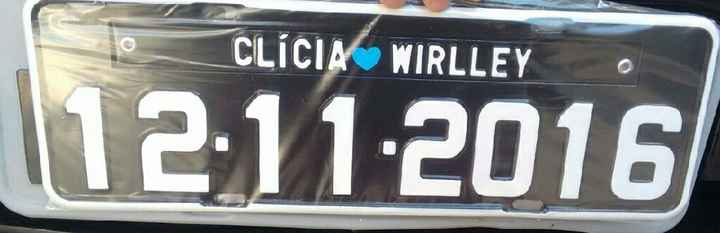 #chegou minha placa do carro #amei - 1