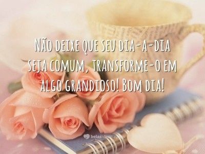 Bom dia Comunidade