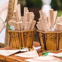 Leques para a cerimônia