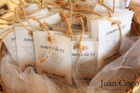 Lembrancinha SEMENTES DA FÉ