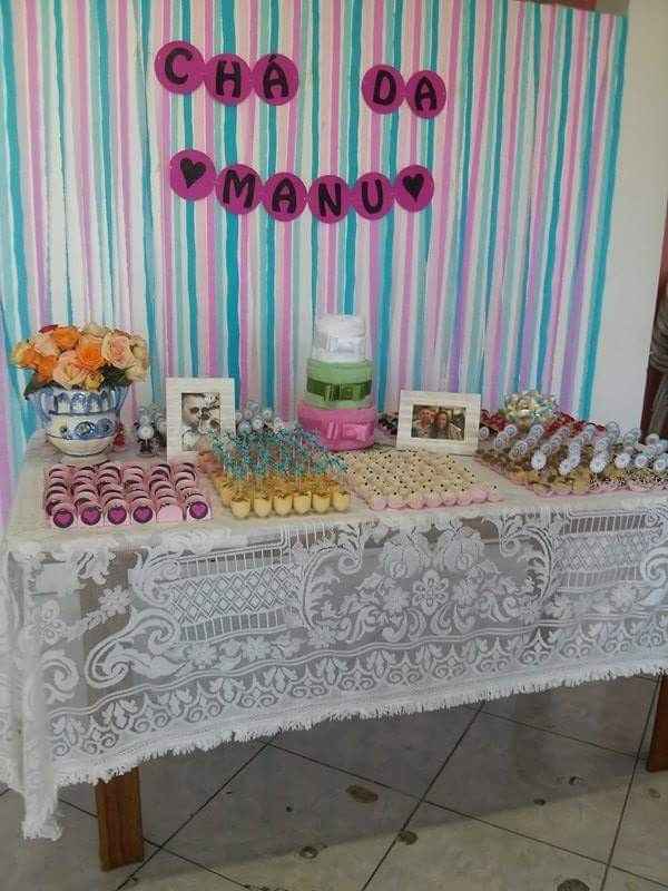 Mesa dos doces