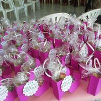 Lembrancinhas, sapato com jujubas