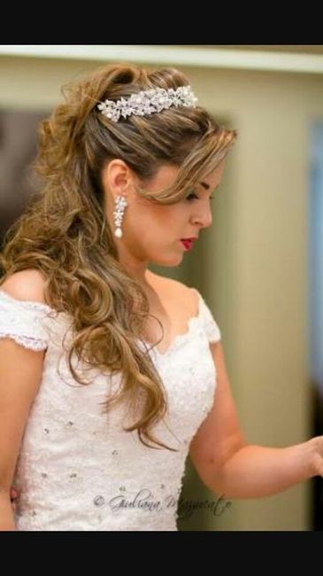 Teste penteado  e maquiagem - 2