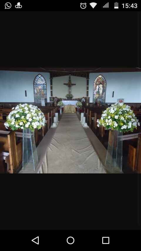 Decoração da igreja - 1