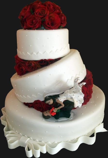 Bolo de casamento criativos e diferentes. - 12