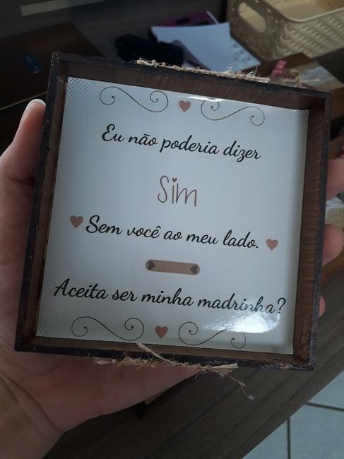 Caixa dos padrinhos Diy 4