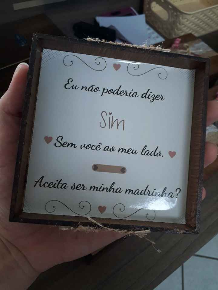Caixa dos padrinhos Diy - 4