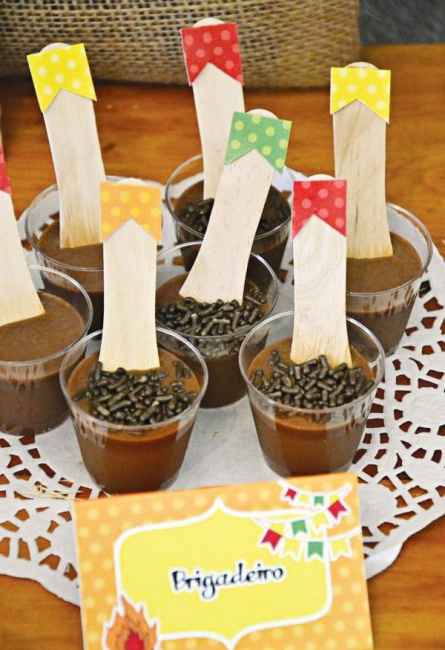 Comidas tipicas "Chá Arraiá"
