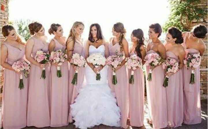 Cor do vestido das madrinhas - 2