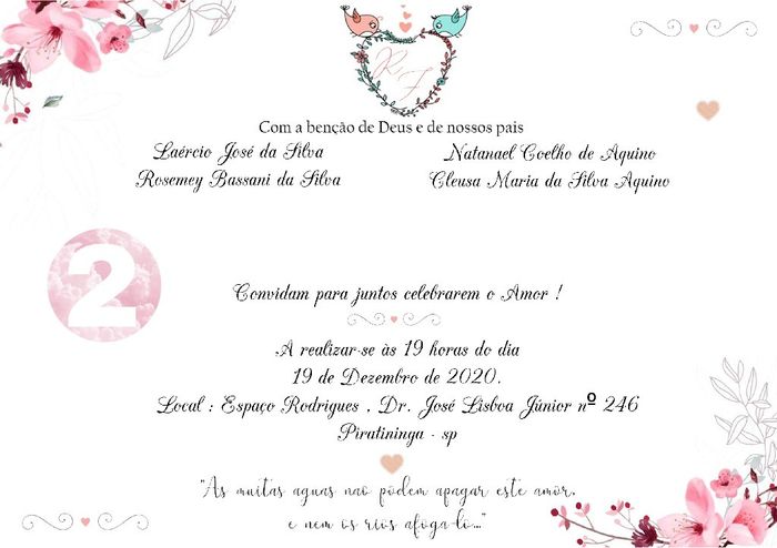 ✉ Arte dos Convites ✉ 2