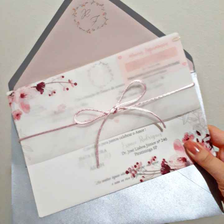 Convites do Casamento (convidados) - 1
