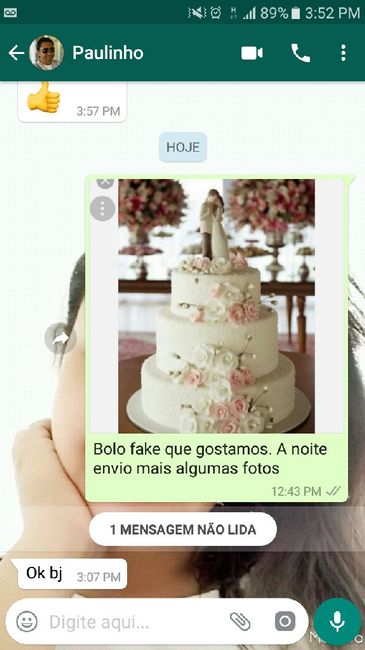 Qual a cor do bolo? - 1