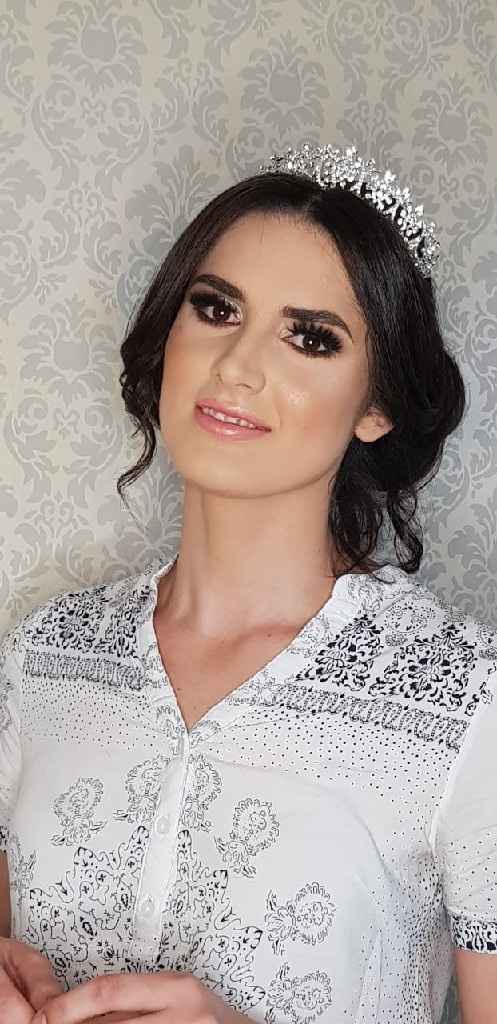 😍meu teste de Make e Penteado 💆‍♀️.. Me diz o que acharam noivinhas...👰 - 1