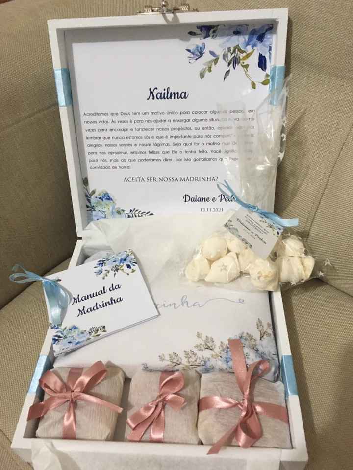 Fiz os convites dos meus padrinhos 😍 - 1