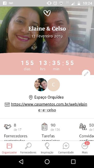 Quantos dias, horas e minutos faltam para seu grande dia???? - 1