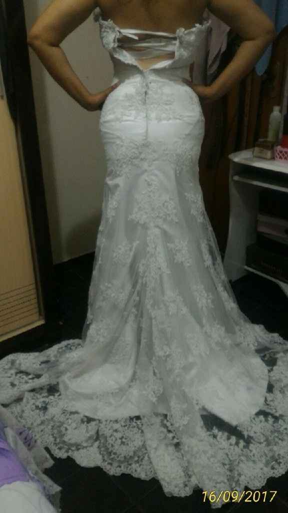  Vestido Sereia achata o bumbum? - 1