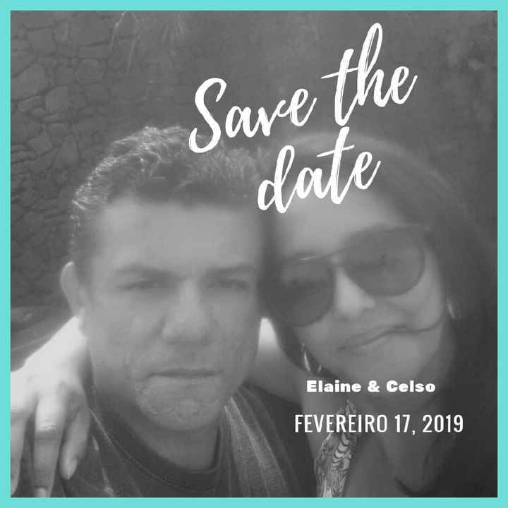  Meu Save the date #ajudem a escolher!!! - 2