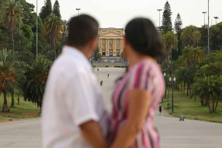 Meu Pré Wedding no Museu do Ipiranga em sp - 2