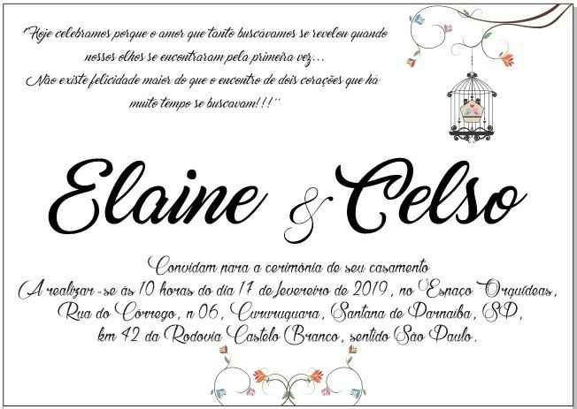 Meu convite de casamento rústico❤️ - 2