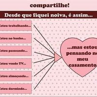 Noivas que só pensam no dia c? kkk