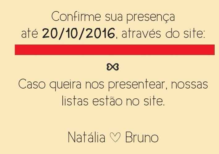 Entre no site e confirme sua presença!