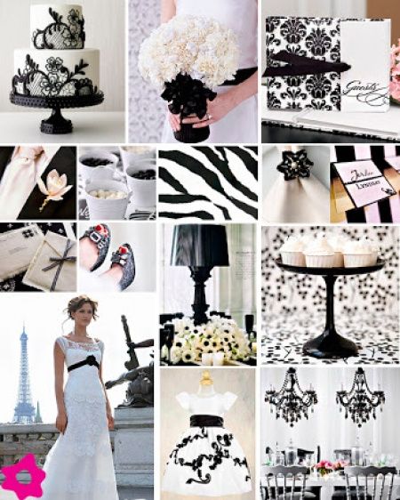 Decoração preto e branco - 5