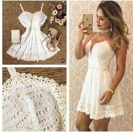 Vestido para casamento no civil - 1