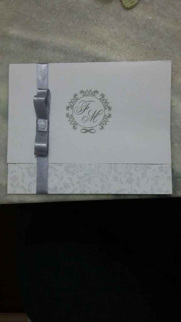Meu convite de casamento! venham ver! ? - 1