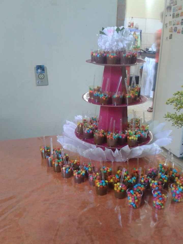 brigadeirinhos no copinho