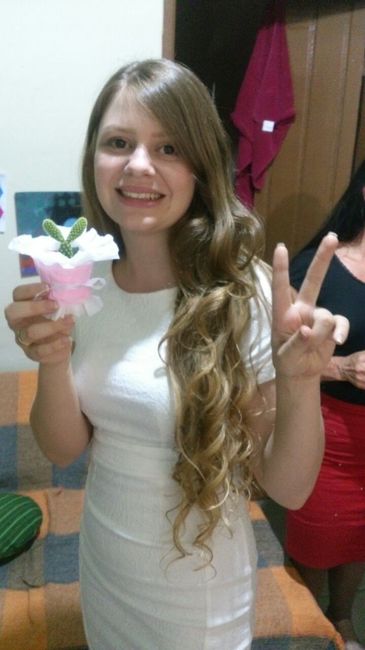 outra lembrancinha( parece um coelho) rs