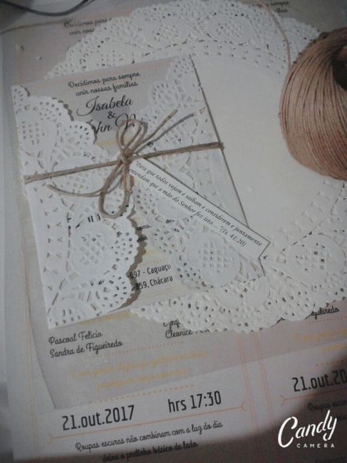 Envelope para convite - 1
