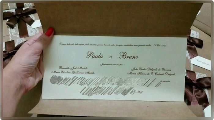 Tentando produzir o próprio convite.... - 1